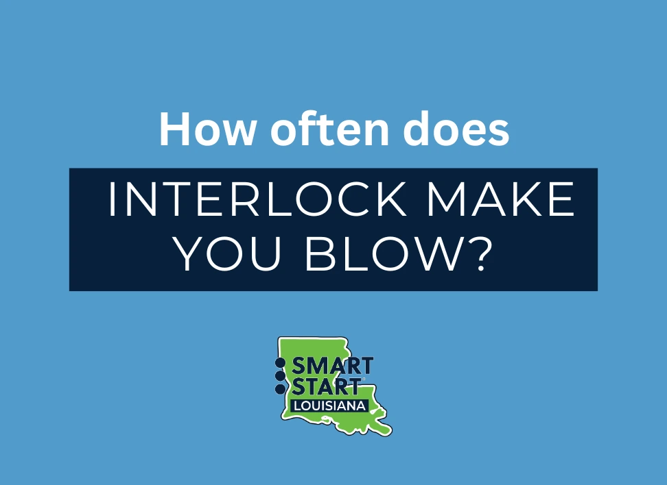 How often does interlock make you blow