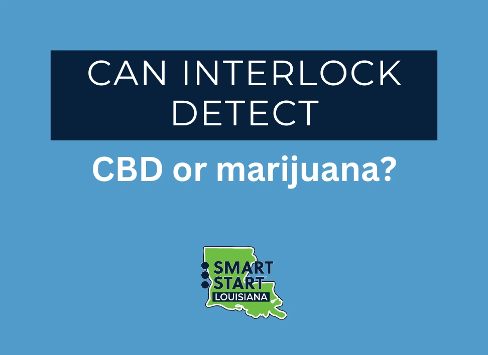Can interlock detect CBD or marijuana
